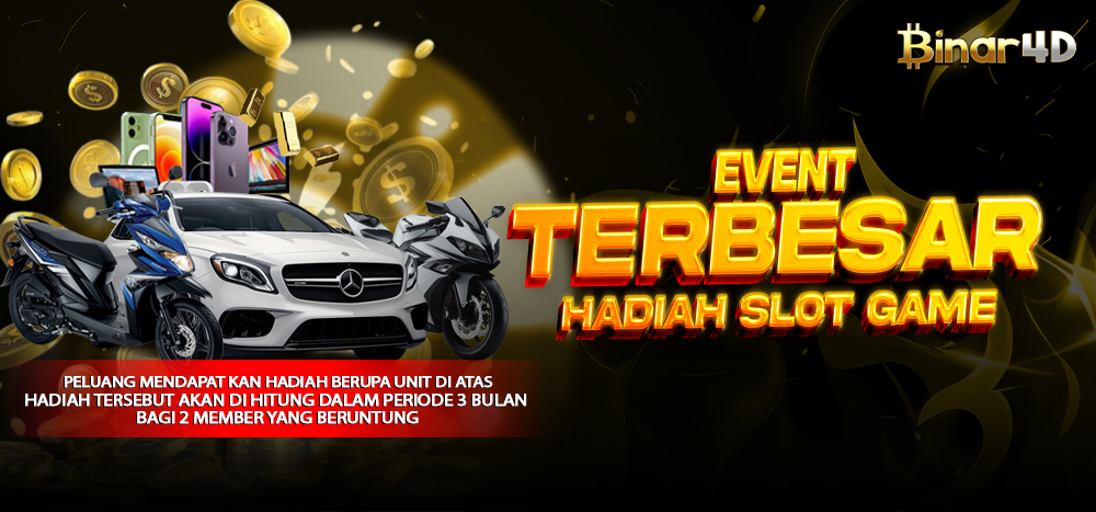 BINAR4D - EVENT HADIAH SLOT GAME
